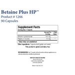 Biotics Research Betaine Plus HP™