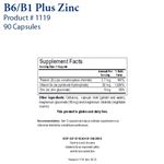 Biotics Research B6/B1 Plus Zinc