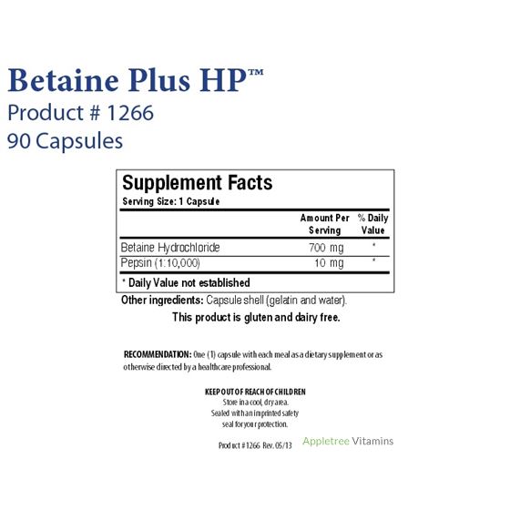 Biotics Research Betaine Plus HP™