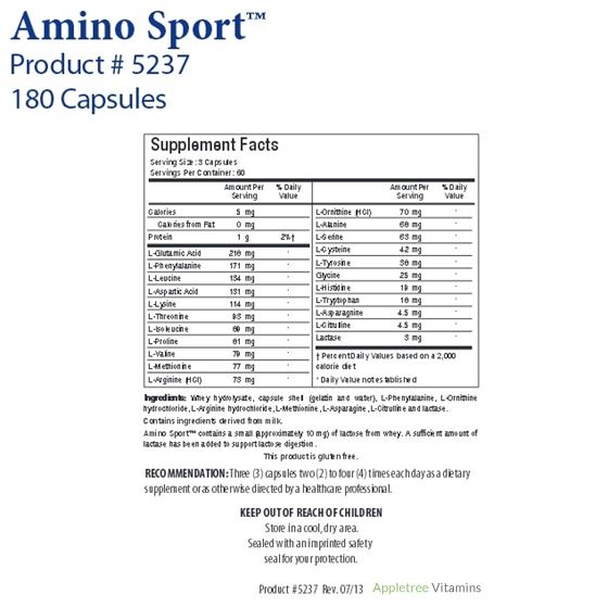 Biotics Research Amino Sport™
