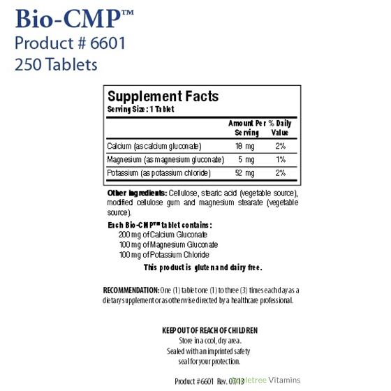 Biotics Research Bio-CMP™ (250T)