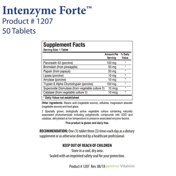 Intenzyme Forte™ (50T)-2