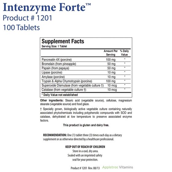 Intenzyme Forte™ (100T)-2