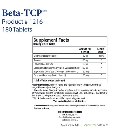Biotics Research Beta-TCP™ (180T)