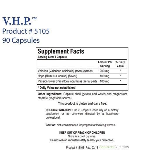 V.H.P.™ (Valerian/Hops/Passionflower)-2