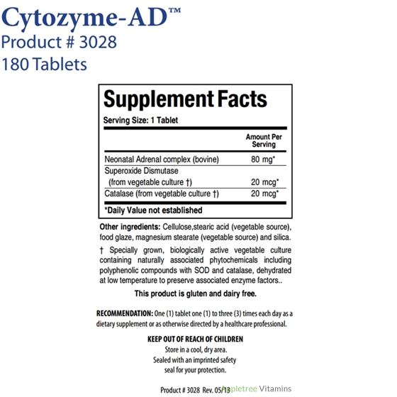 Cytozyme-AD™(Neonatal Adrenal) (180T)-2