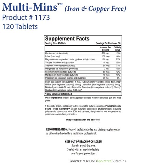 Multi-Mins™ (Iron & Copper Free) -2