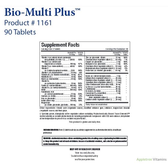 Biotics Research Bio-Multi Plus™ (90T)