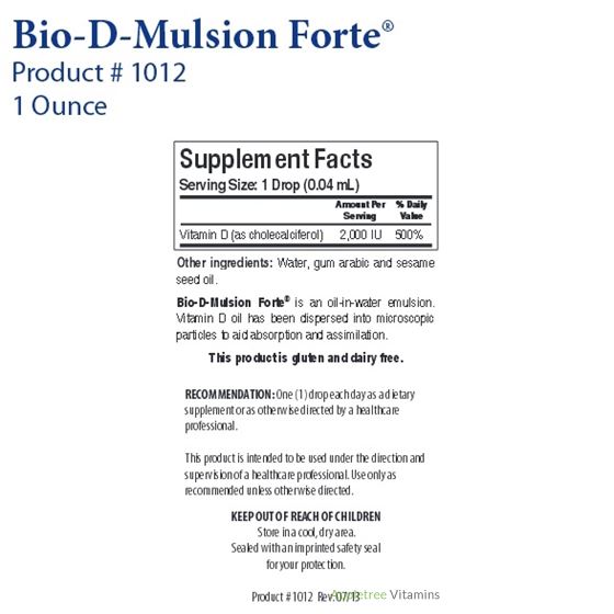 Biotics Research Bio-D-Mulsion Forte®