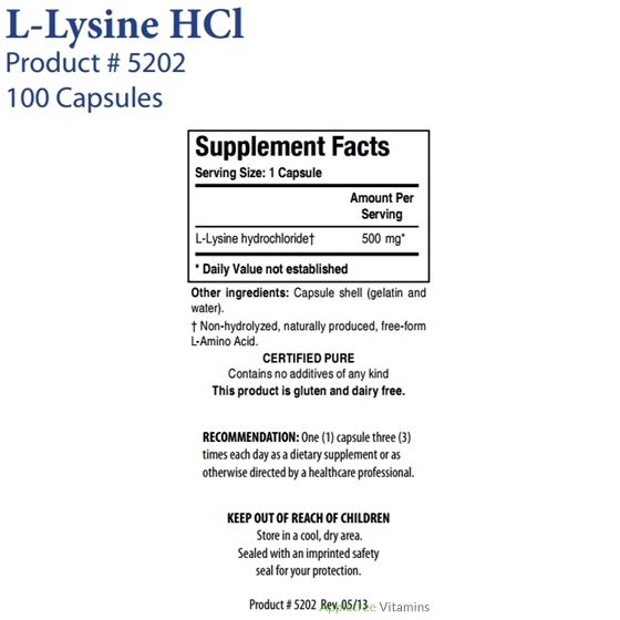 L-Lysine HCl (Amino Acid)-2