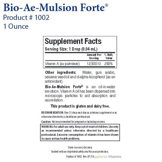 Biotics Research Bio-Ae-Mulsion Forte®