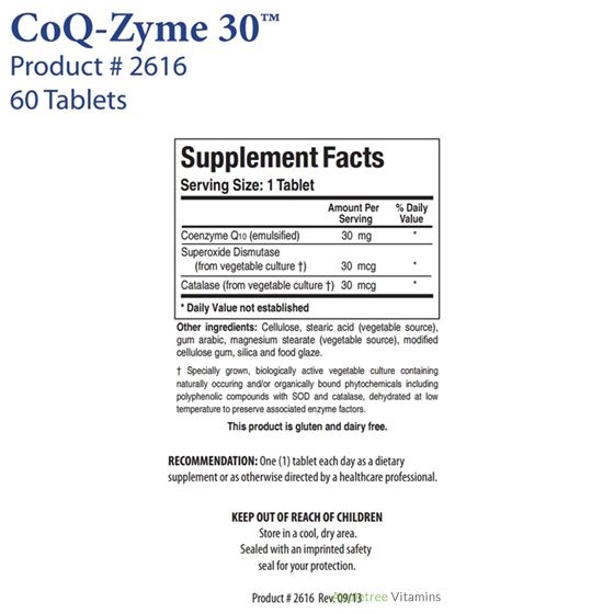 CoQ-Zyme 30™ (30 mg) (60T)-2
