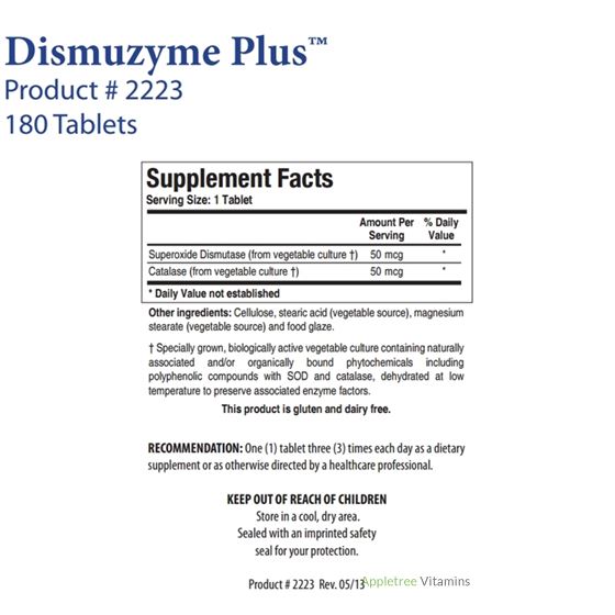 Dismuzyme Plus™ Tablets-2