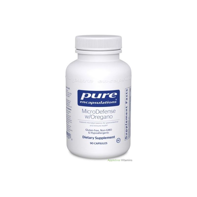 Pure Encapsulation MicroDefense w/ Oregano 90c