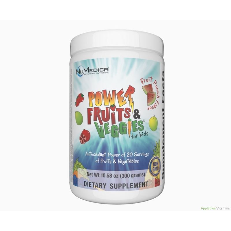 Numedica Power Fruits and Veggies for Kids - 30 Sv