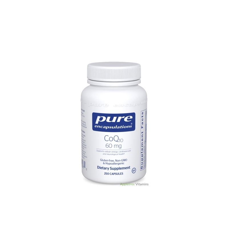 Pure Encapsulation CoQ10 - 60 mg. 250c