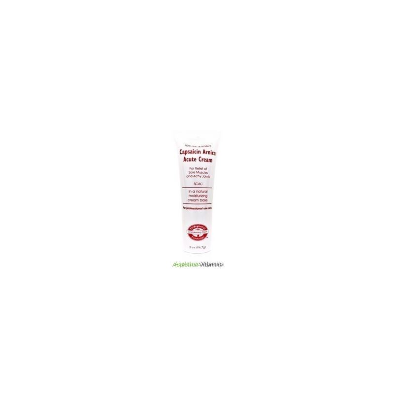 Capsicum (Capsaicin) Arnica Acute Cream 4oz