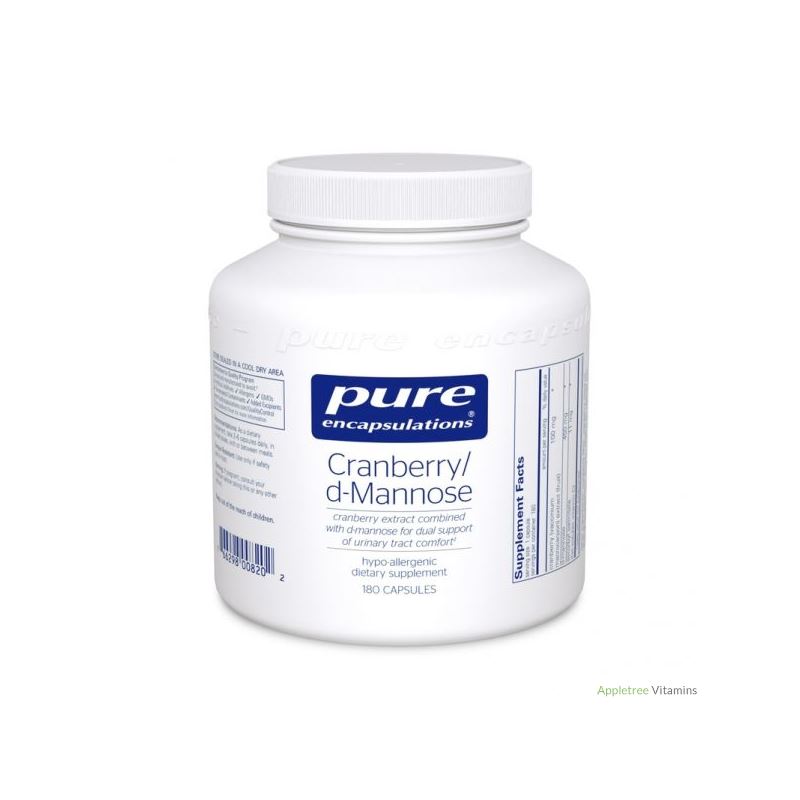 Pure Encapsulation Cranberry/D-Mannose 180c