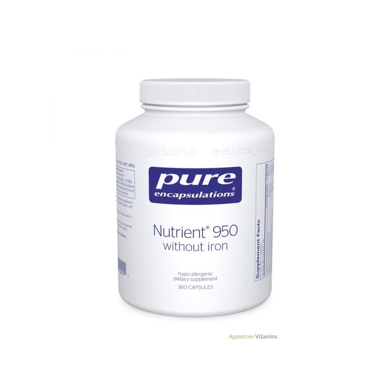 Pure Encapsulation Nutrient 950® without Iron 360c