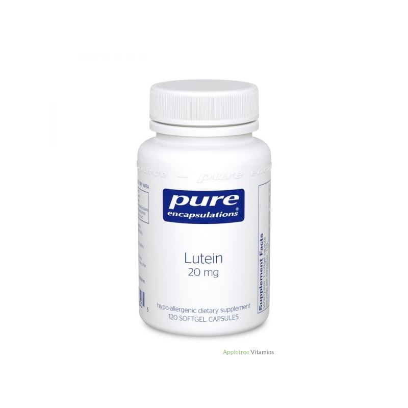 Pure Encapsulation Lutein 20 mg. 60c