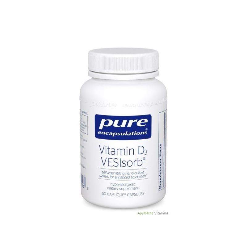 Pure Encapsulation Vitamin D3 VESIsorb® 60c