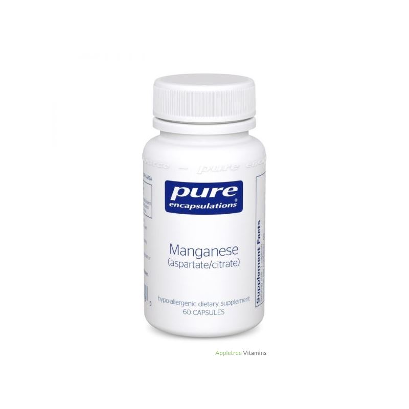 Pure Encapsulation Manganese (aspartate/citrate) 6