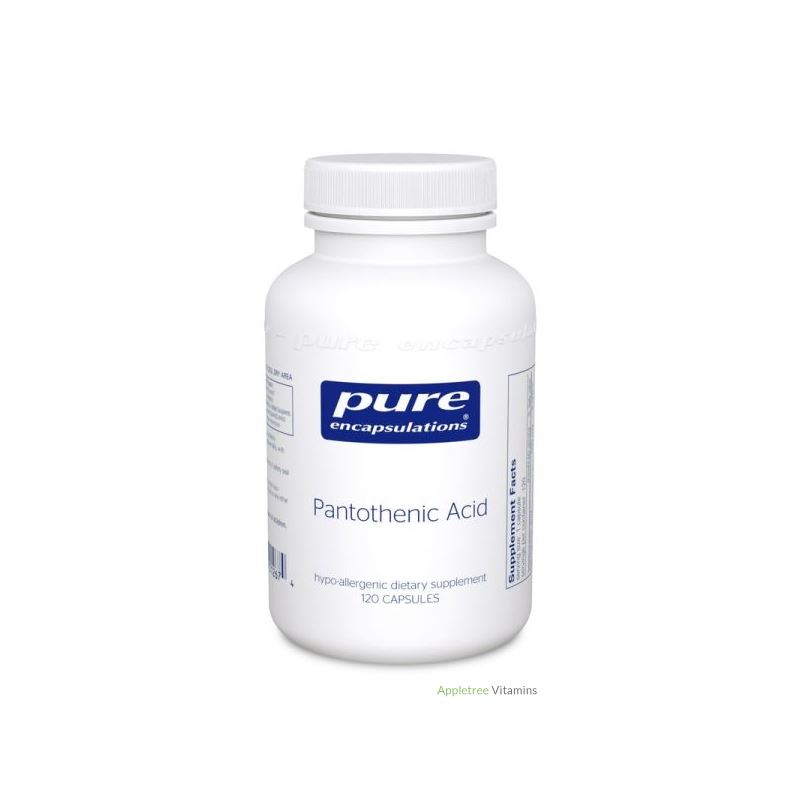 Pure Encapsulation Pantothenic Acid 120c