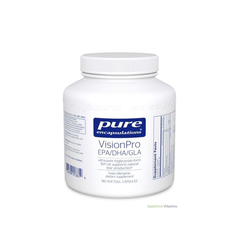 Pure Encapsulation VisionPro EPA/DHA/GLA 180c