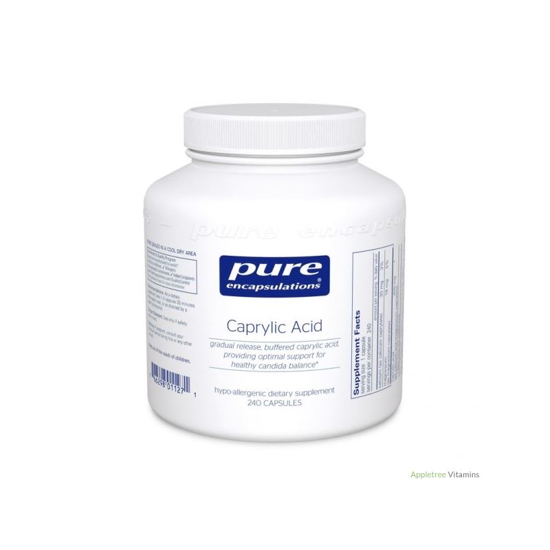 Pure Encapsulation Caprylic Acid 120c