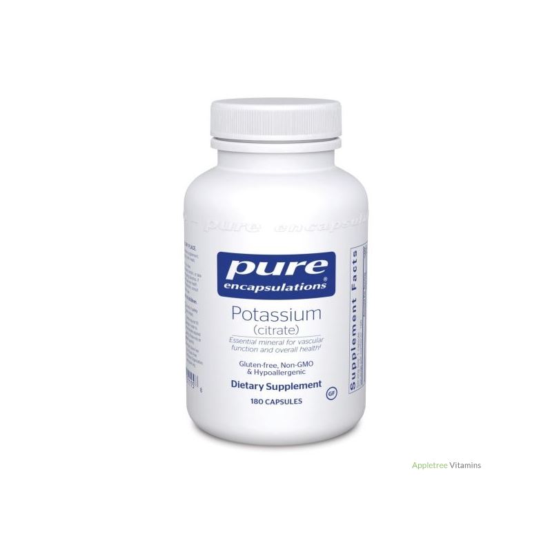Pure Encapsulation Potassium (citrate) 180c