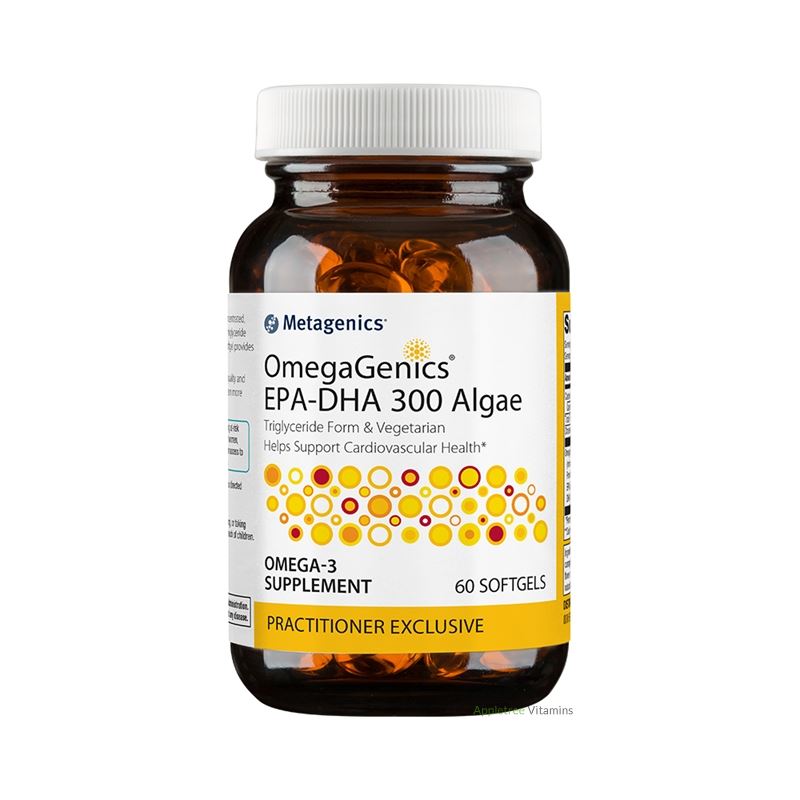 OmegaGenics ® EPA-DHA 300 Algae 60 Softgels