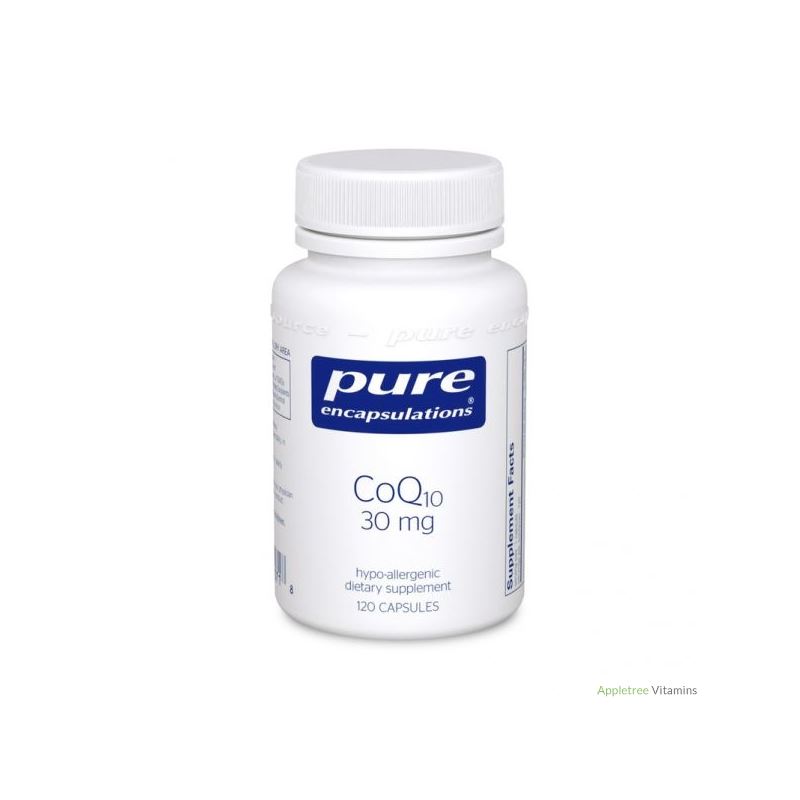 Pure Encapsulation CoQ10 - 30 Mg. 120c