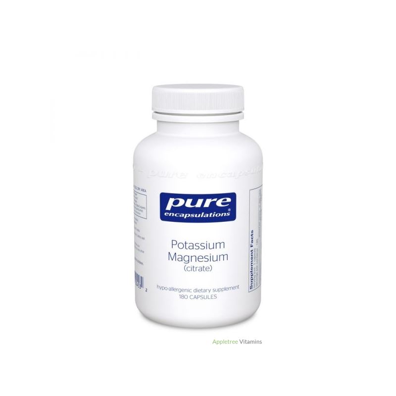 Pure Encapsulation Potassium Magnesium Citrate 180