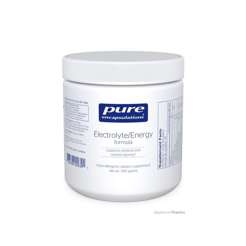 Pure Encapsulation Electrolyte/Energy formula 340