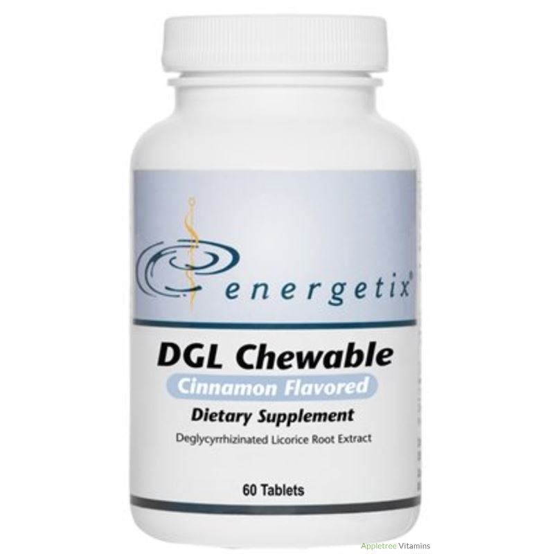 Energetix DGL Chewable Cinnamon Flavor 60 Tablets