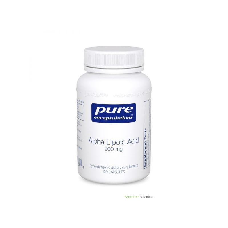 Pure Encapsulation Alpha Lipoic Acid 200 mg 60c