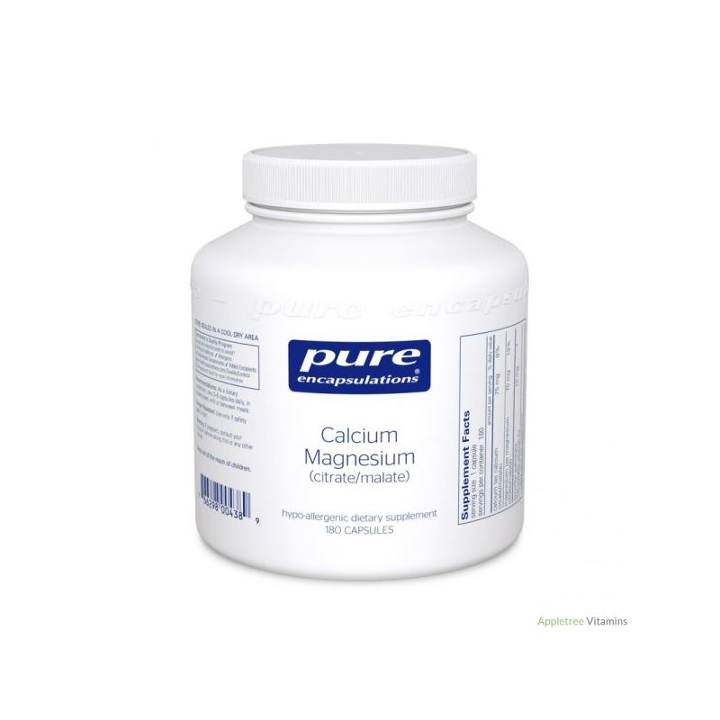 Pure Encapsulation Calcium Magnesium (citrate/mala