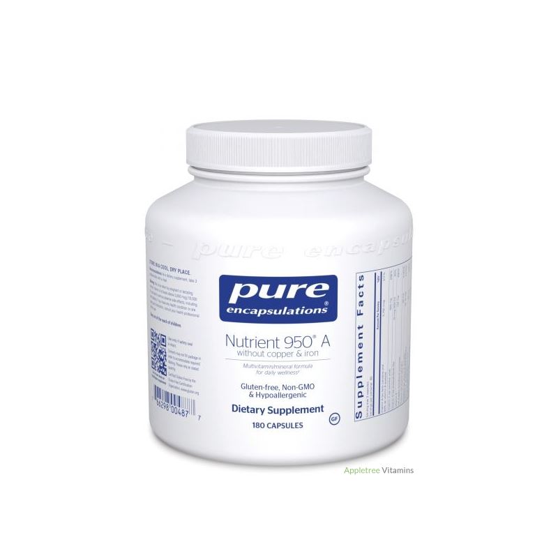 Pure Encapsulation Nutrient 950® A without copper