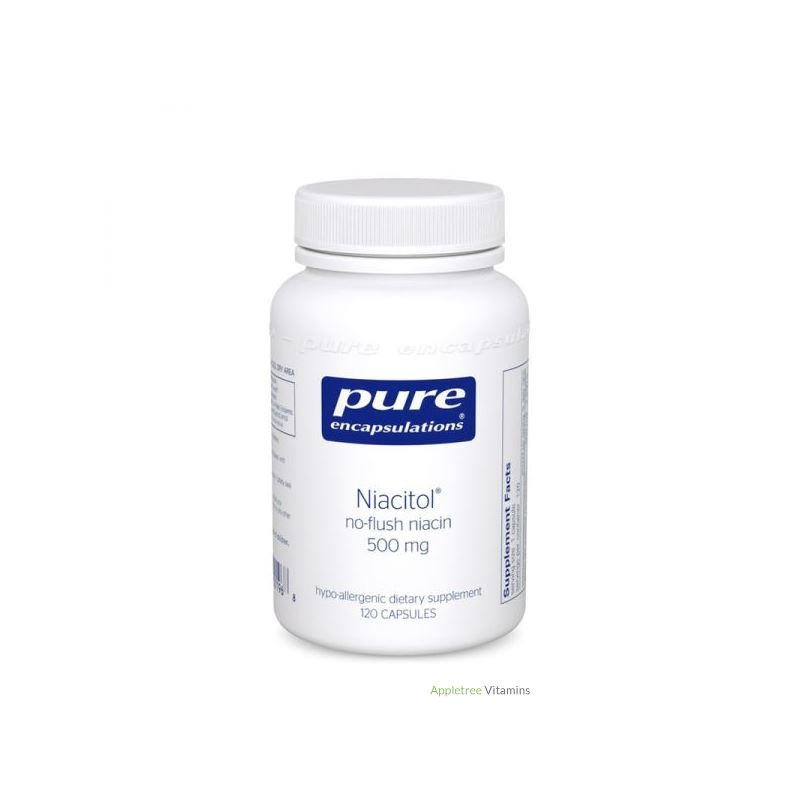 Pure Encapsulation Niacitol® (no-flush niacin) 500