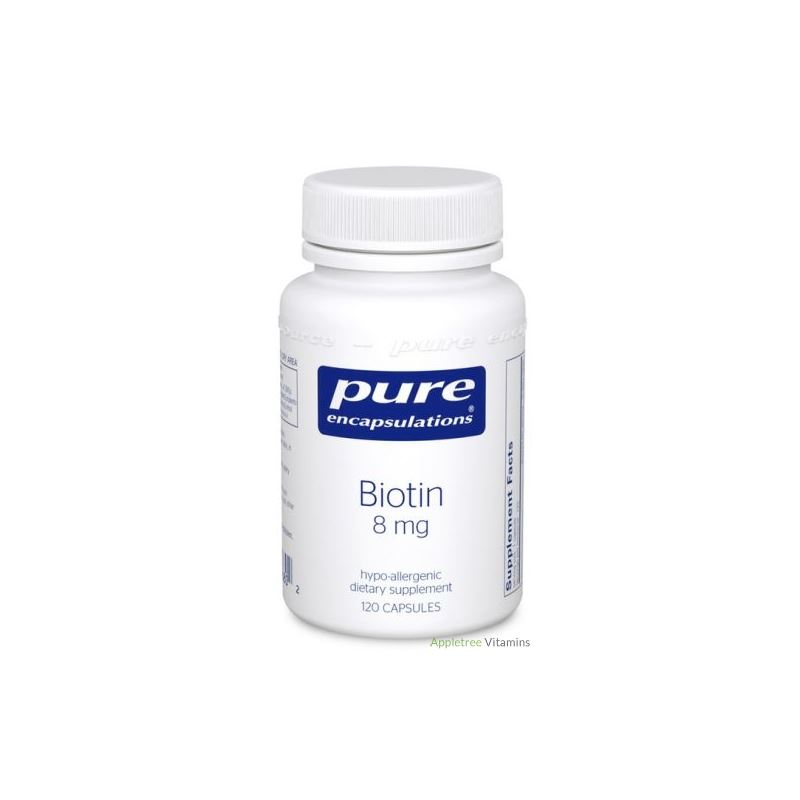 Pure Encapsulation Biotin 8 mg 120c
