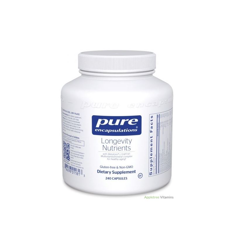 Pure Encapsulation Longevity Nutrients 120c