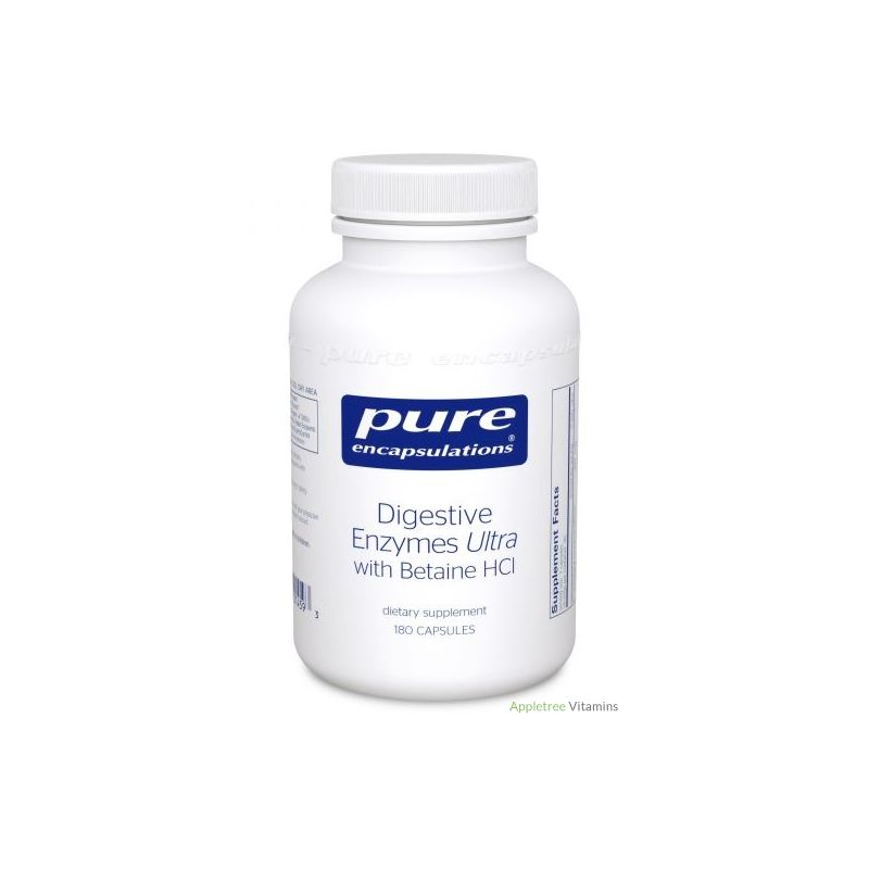 Pure Encapsulation Digestive Enzymes Ultra with Be