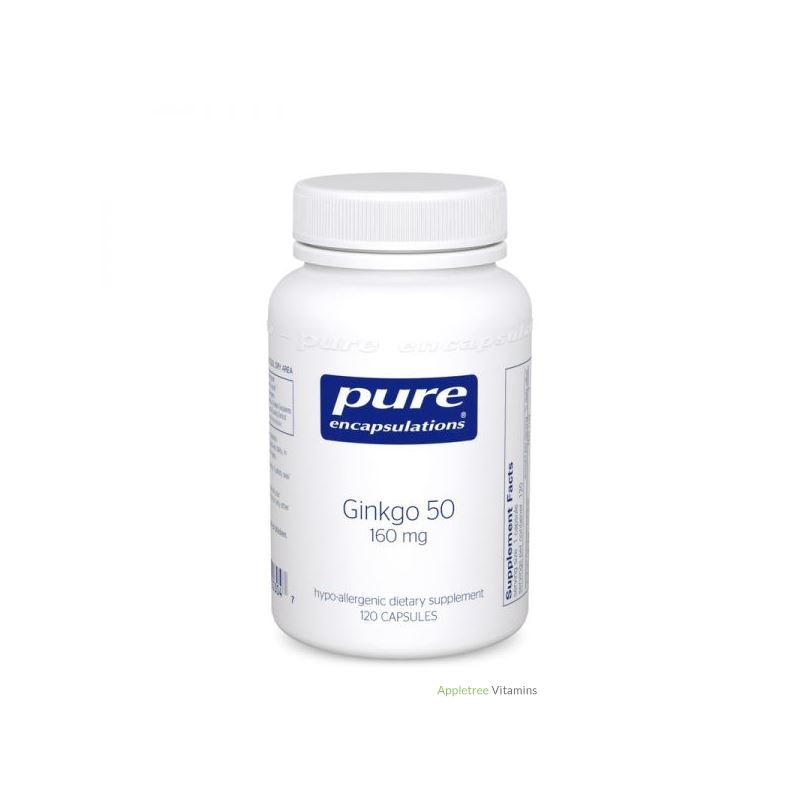 Pure Encapsulation Ginkgo 50 - 160 mg. 120c