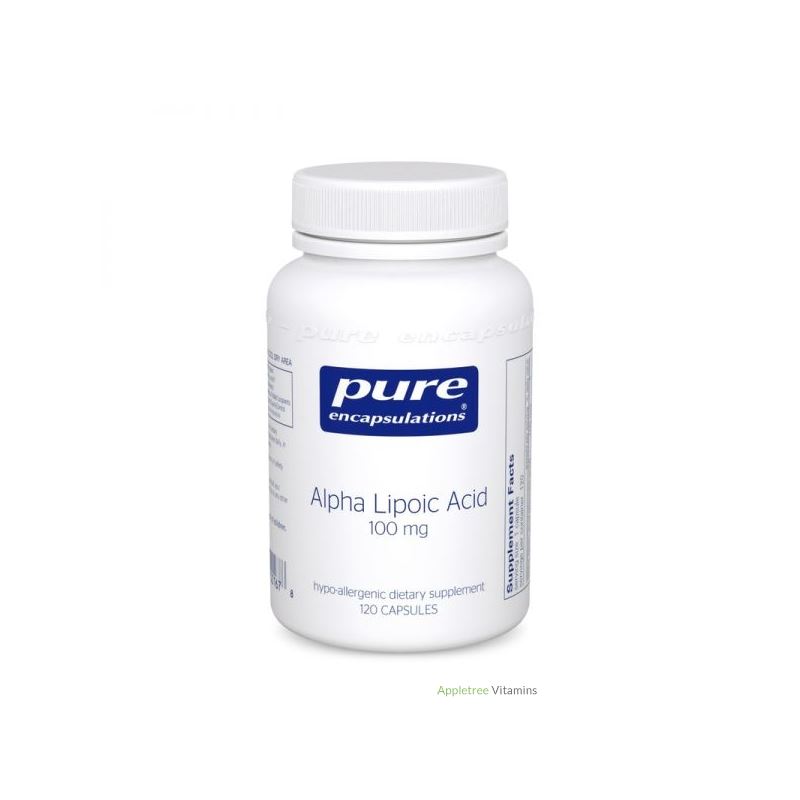 Pure Encapsulation Alpha Lipoic Acid 100 mg 60c