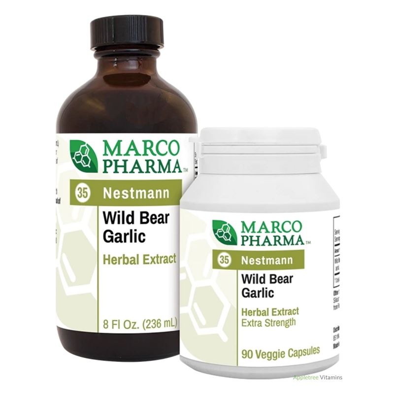 Marco Pharma Wild Bear Garlic Liquid 8oz/236ml