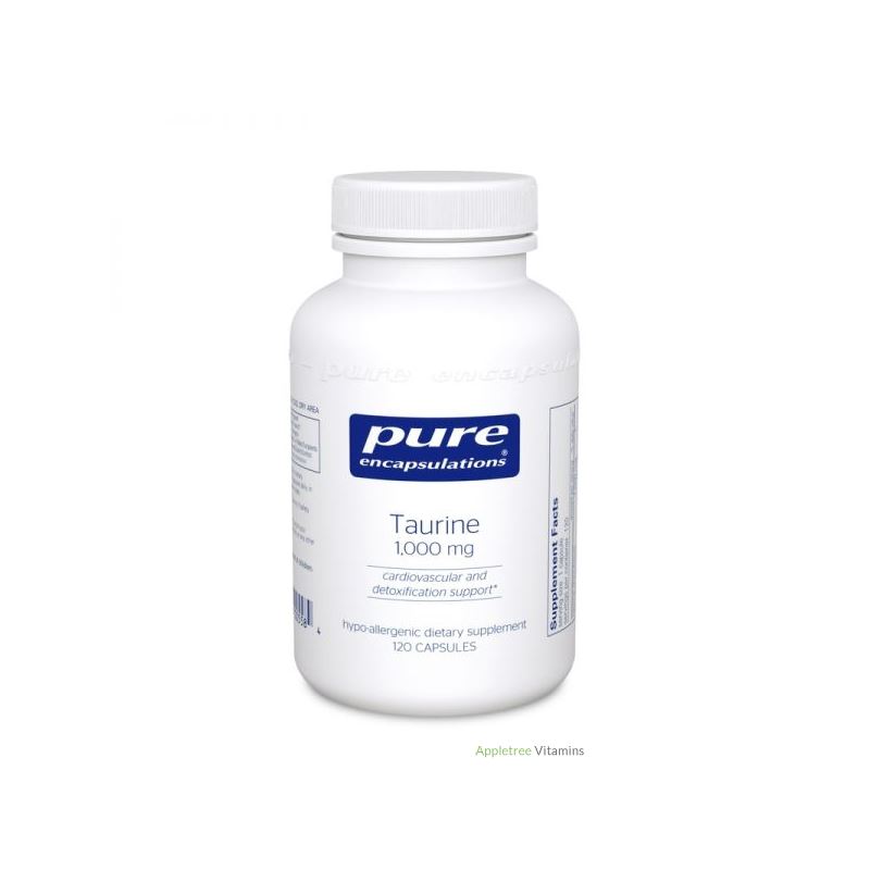 Pure Encapsulation Taurine 1,000 mg 120c