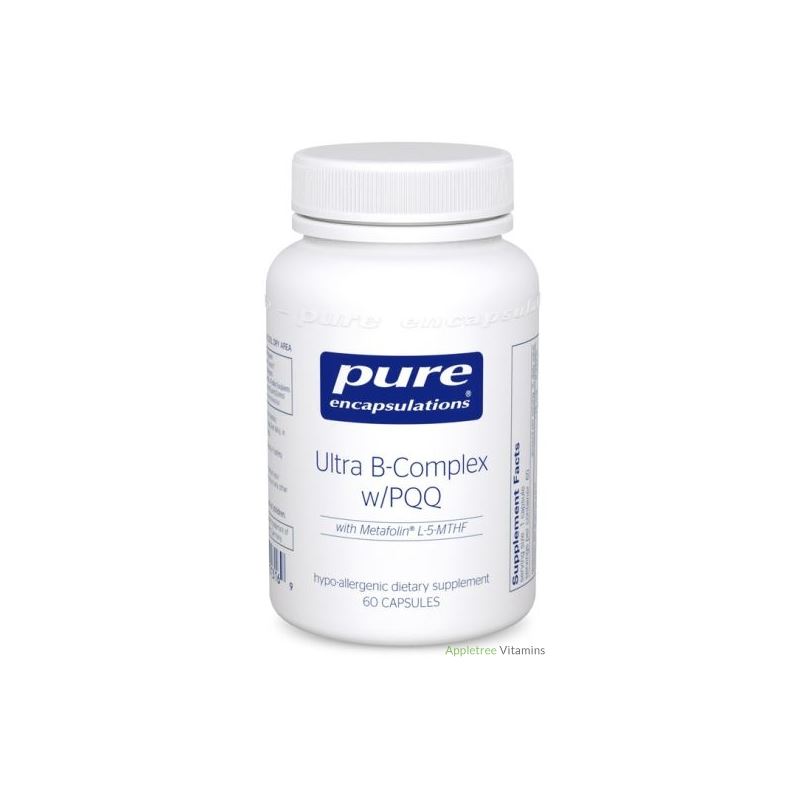 Pure Encapsulation Ultra B-Complex w/PQQ 60c