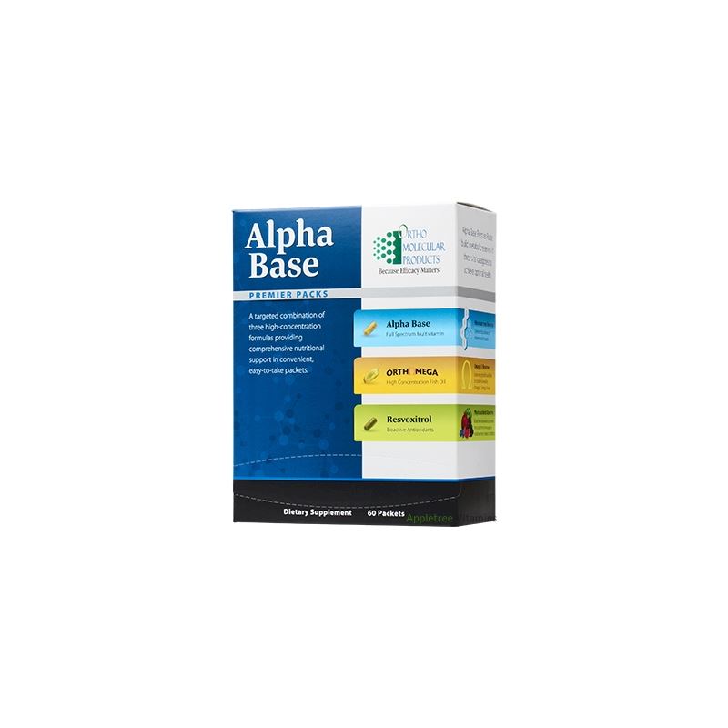 Ortho Molecular Alpha Base Premier Packs 60 packet