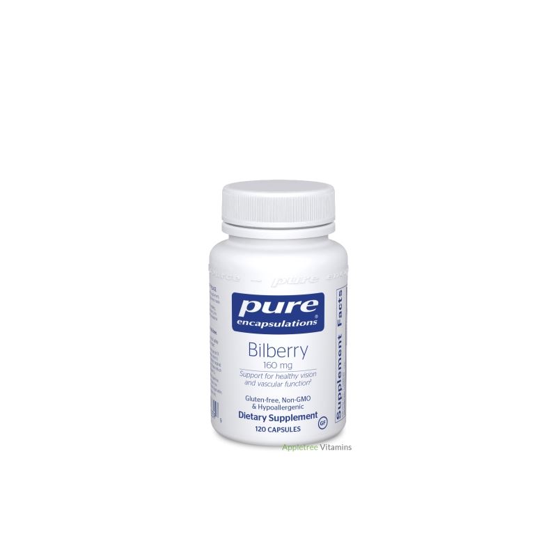 Pure Encapsulation Bilberry 160 mg 120c