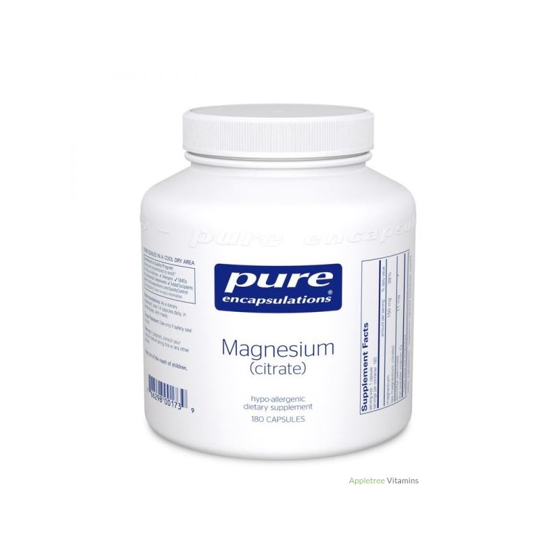 Pure Encapsulation Magnesium (citrate) 180c